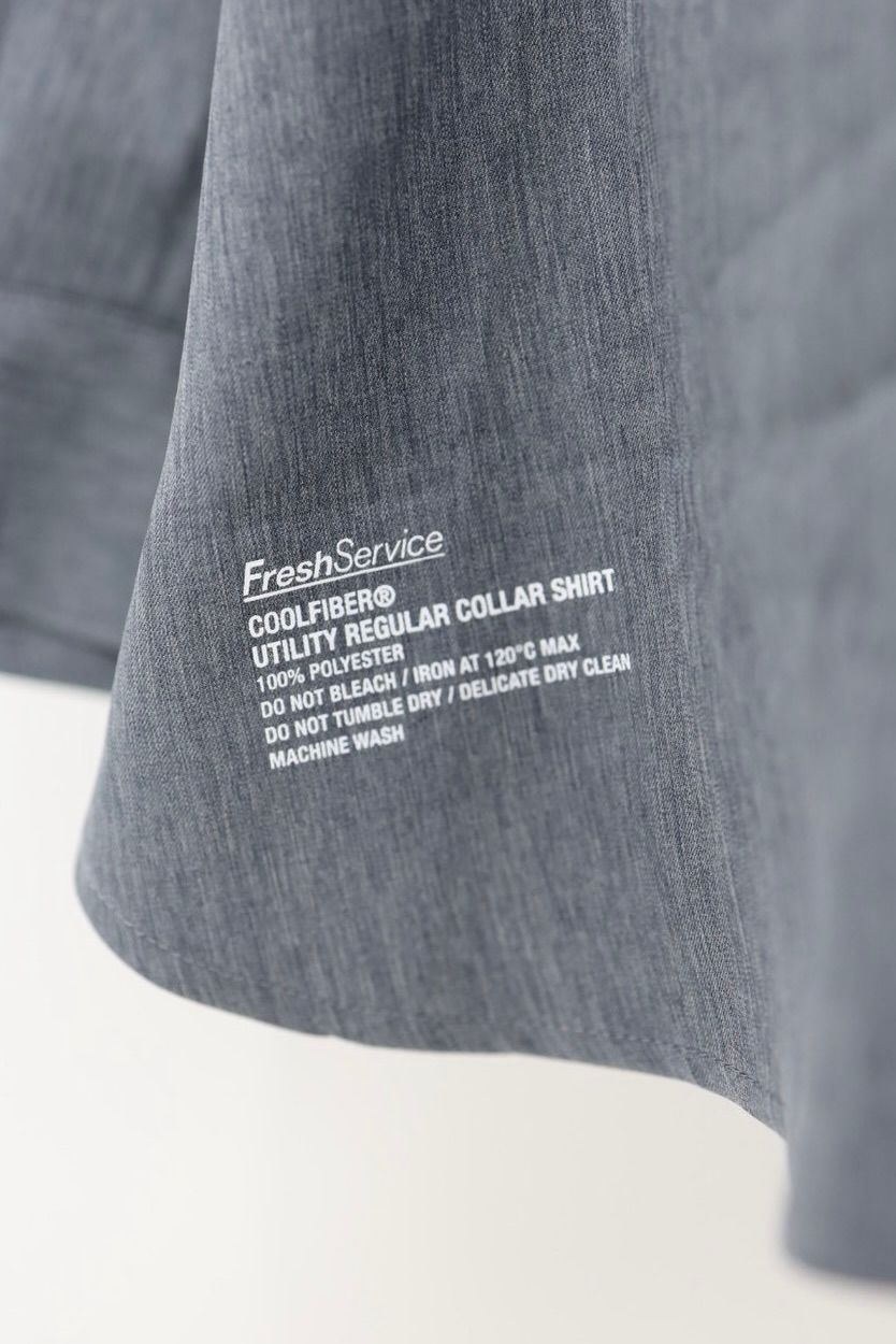 フレッシュサービス COOLFIBER UTILITY REGULAR SHIRT(FSC261-50270)H.GRAY☆4月11日(土)発売！
