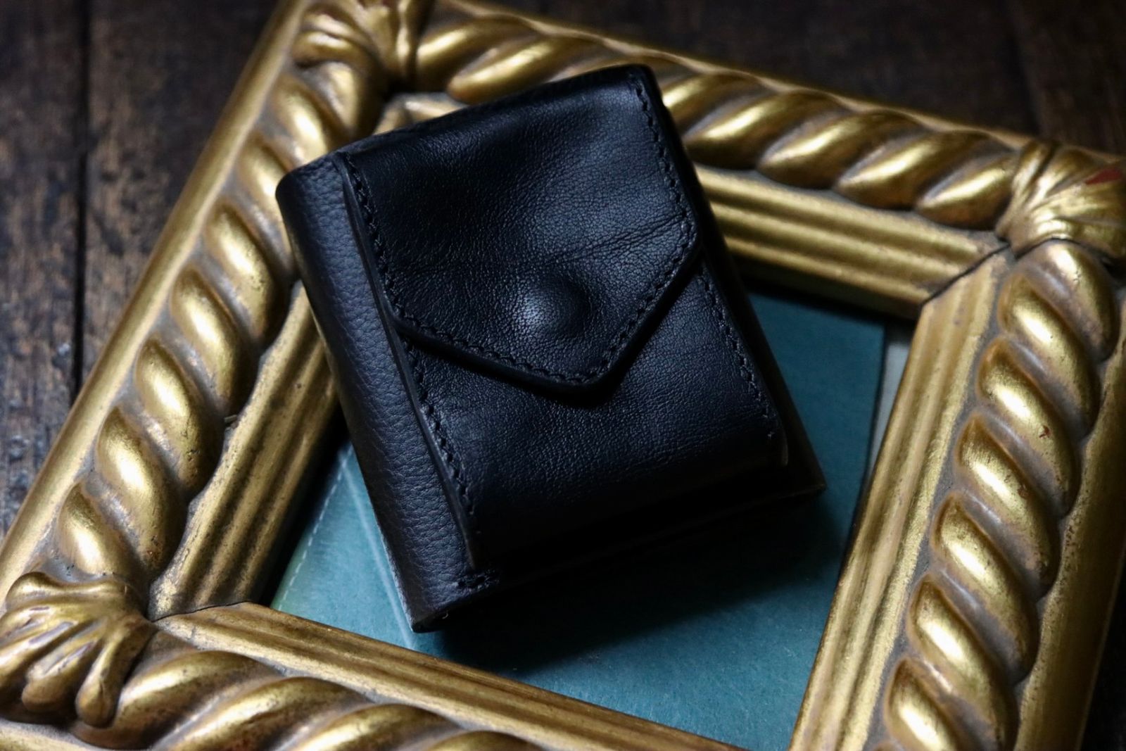 Hender Scheme - エンダースキーマ 財布 trifold wallet(ot-rc-twt)BLACK | mark