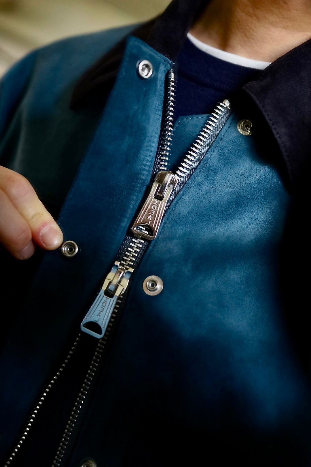 YOKE 2026SS Goat Suede Work Jacket(YK26SS01163B)TURQUOISE☆12月20日(土)発売！