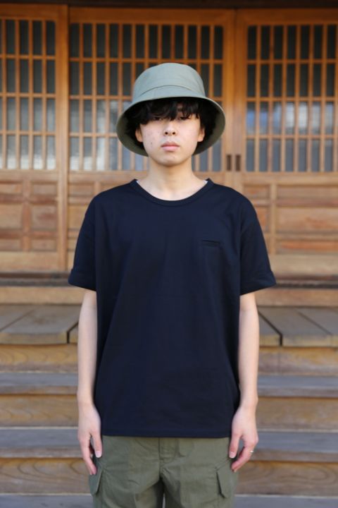 Dulcamara バルーンTシャツ(D121-T800),よそいきバケットハット(D121-G110) style. 2021.03.08.