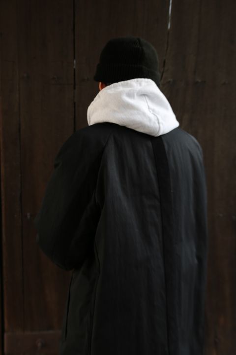 COMME DES GARCONS HOMME 新作CdGH綿ナイロンウェザーコート style.2020.12.8.