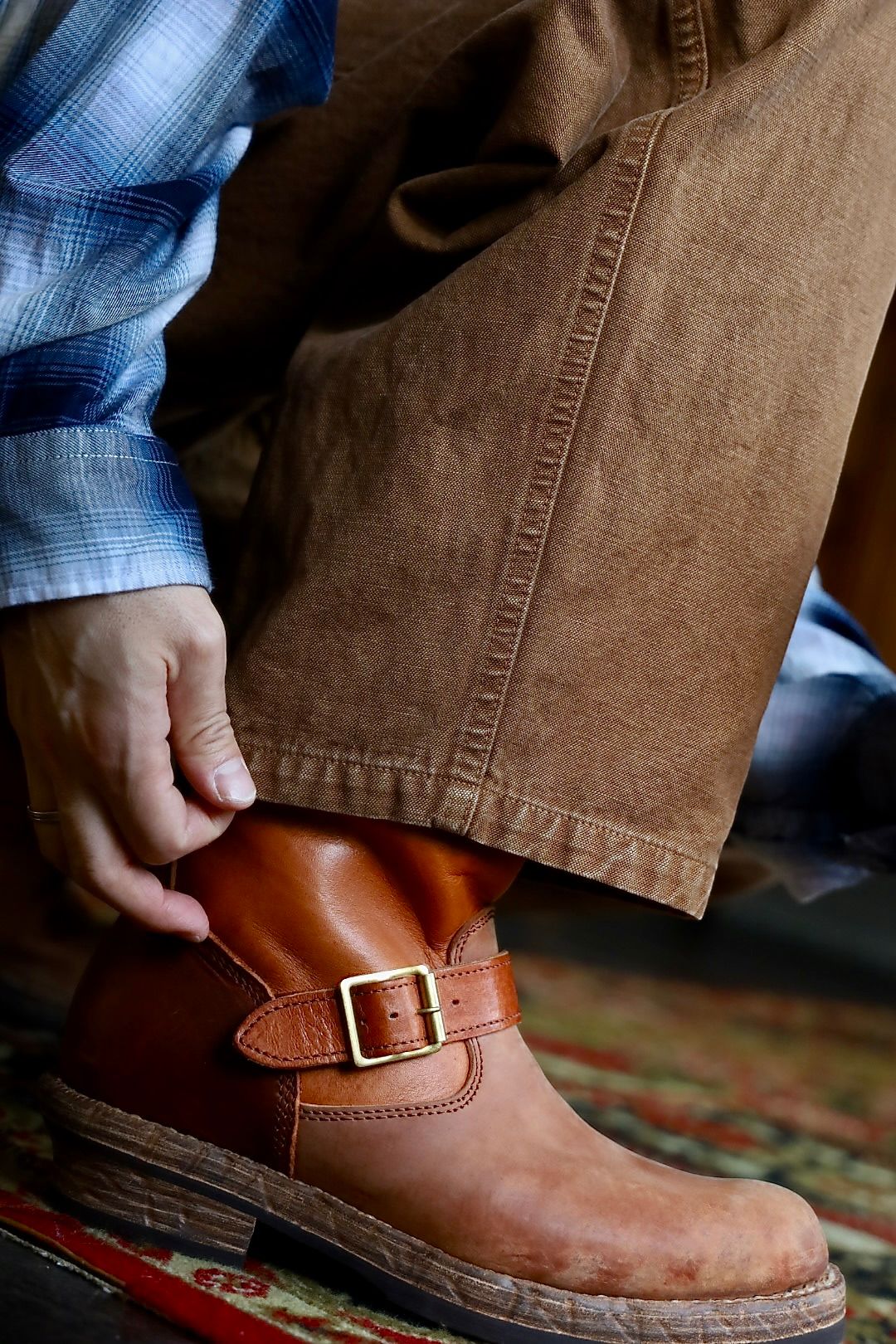 Gurank グランク パンツ Railway pants (2554)CAMEL★新作発売！
