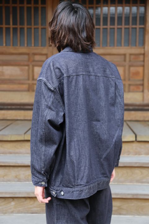 Graphpaper 2020AW Colofasat Denim Blouson & Colorfast Denim Belted Pants "INDIGO" style.2020.7.19