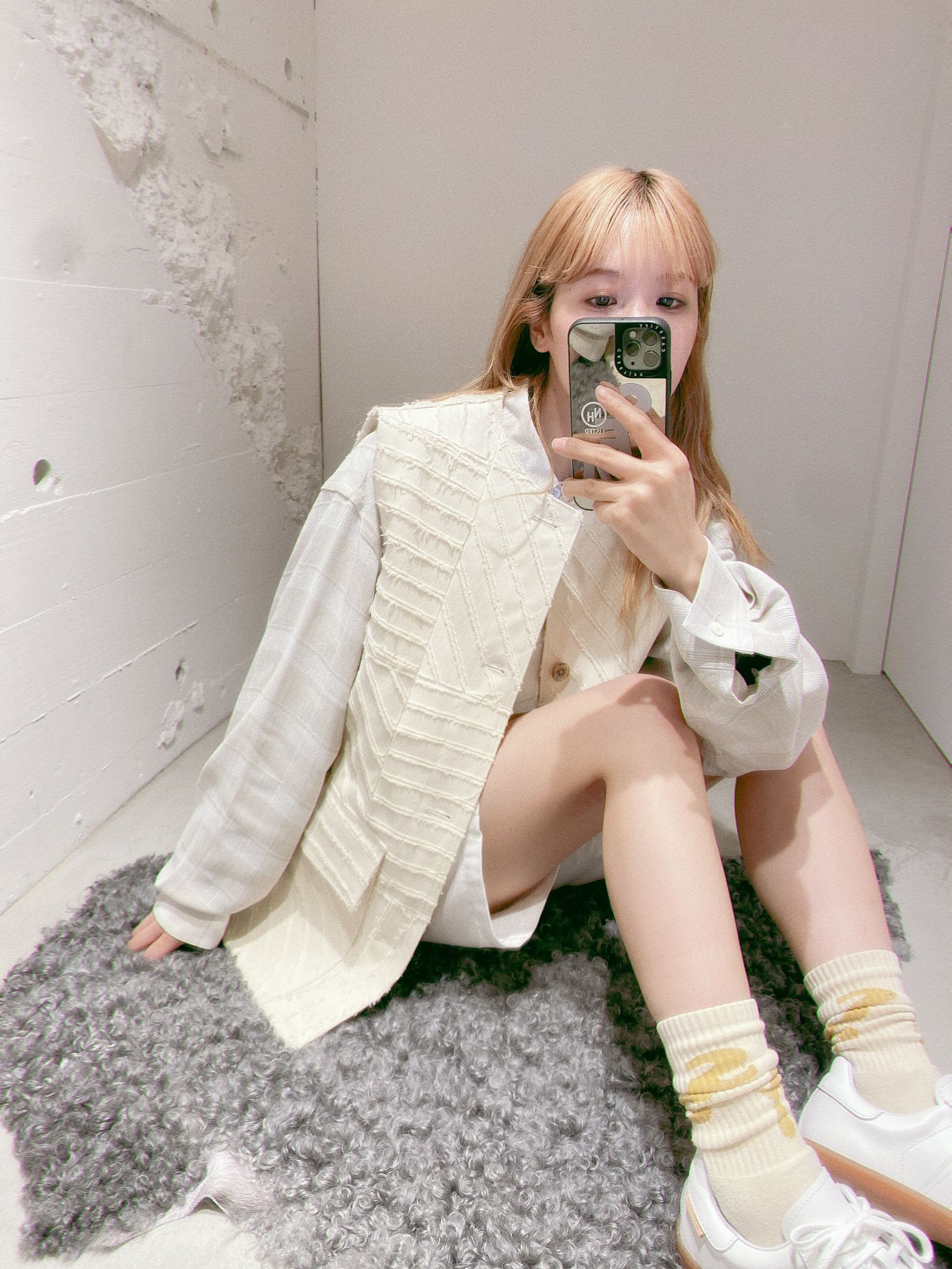 ヨーク24SS BONDING OPAL WORK VEST(YK24SS0622V)IVORY