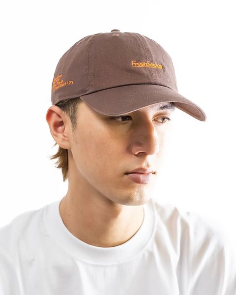 フレッシュサービス キャップ CORPORATE CAP(D.BROWN)☆8月2日(土)再入荷！