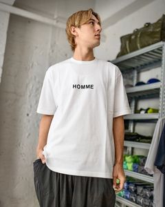 COMME des GARCONS HOMME ロゴプリントTシャツ(WHITE) スタイル 8月3日(土)発売！