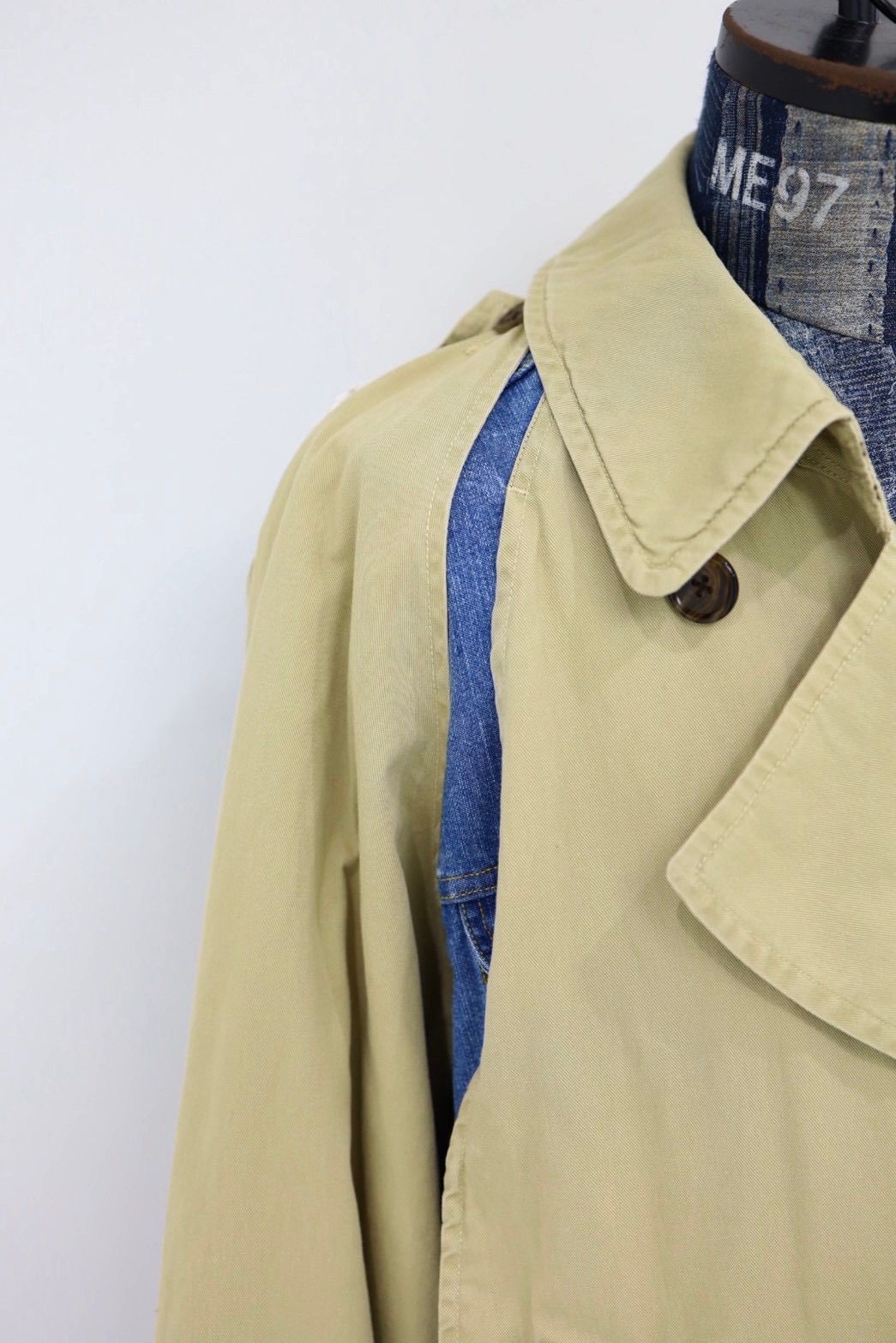 YOKE SPRING SUMMER 2026 Connected Trench&Denim Coat(YK26SS01213C)BEIGE☆12月20日(土)発売！