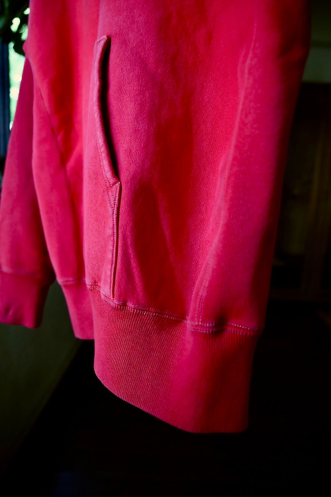 アプレッセ Vintage Half Zip Sweat  Hoodie (24AAP-05-07K)RED☆8月24日(土)発売！