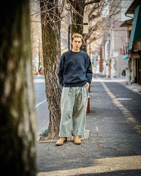 A.PRESSE Vintage Sweatshirt(BLACK) 1月25日(土)新作発売！