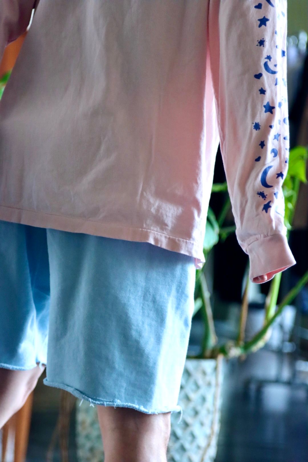 ©SAINT M×××××× LS TEE SAINT HOOD"PINK"style.