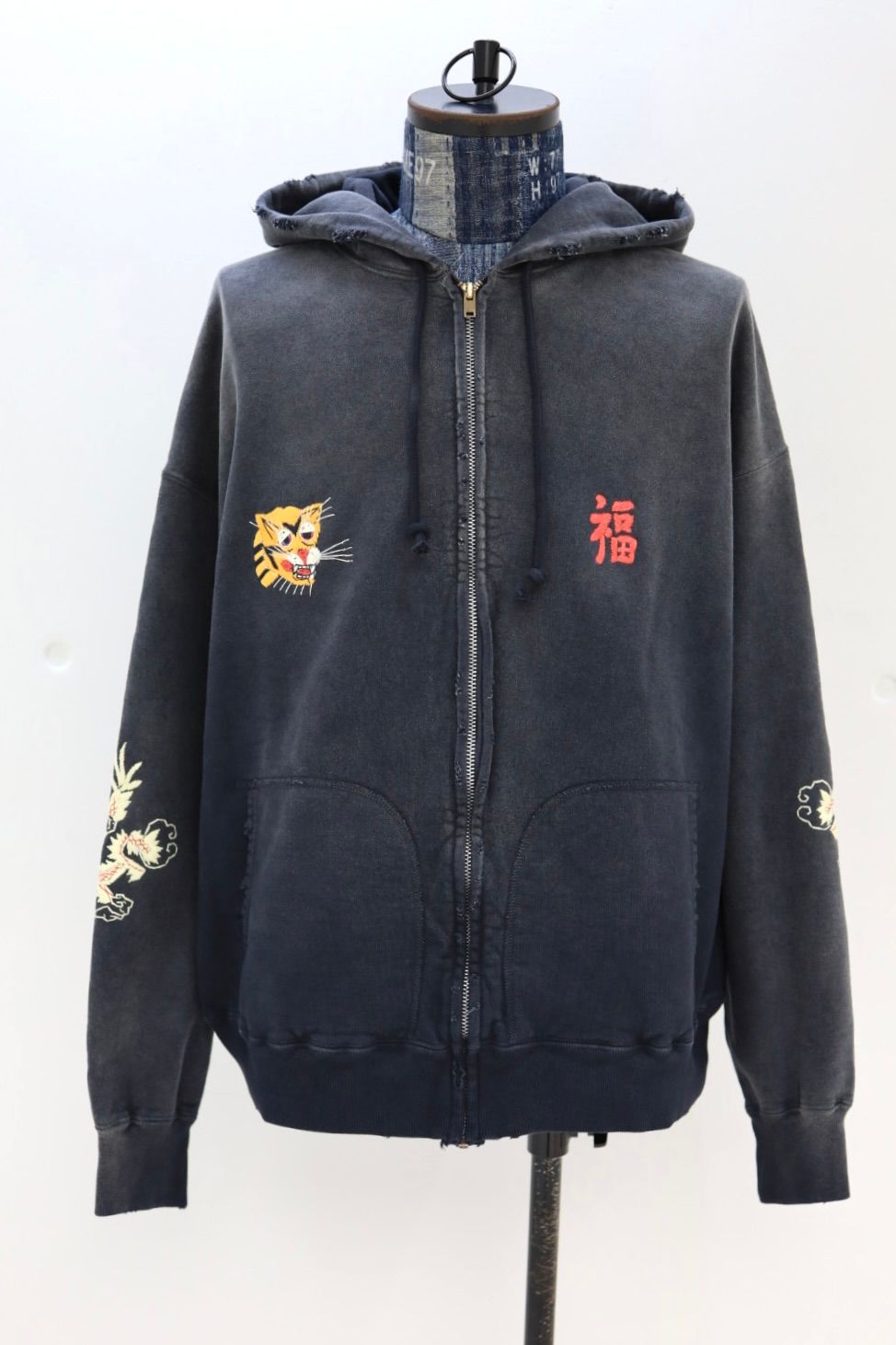 BOWWOW - BOW WOW 26SS バウワウ VIETNAM ZIP HOODIE AGED(BW261-VZH