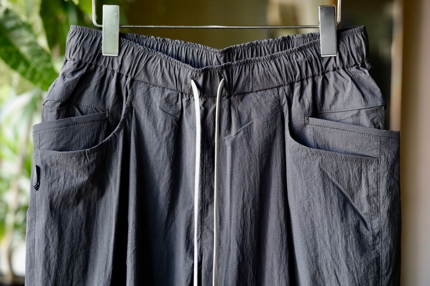 S.F.C 25FW エスエフシー WIDE TAPERED EASY PANTS(NEW CRISPY) (SFCFW25P04)Chalcoal☆9月20日(土)発売！