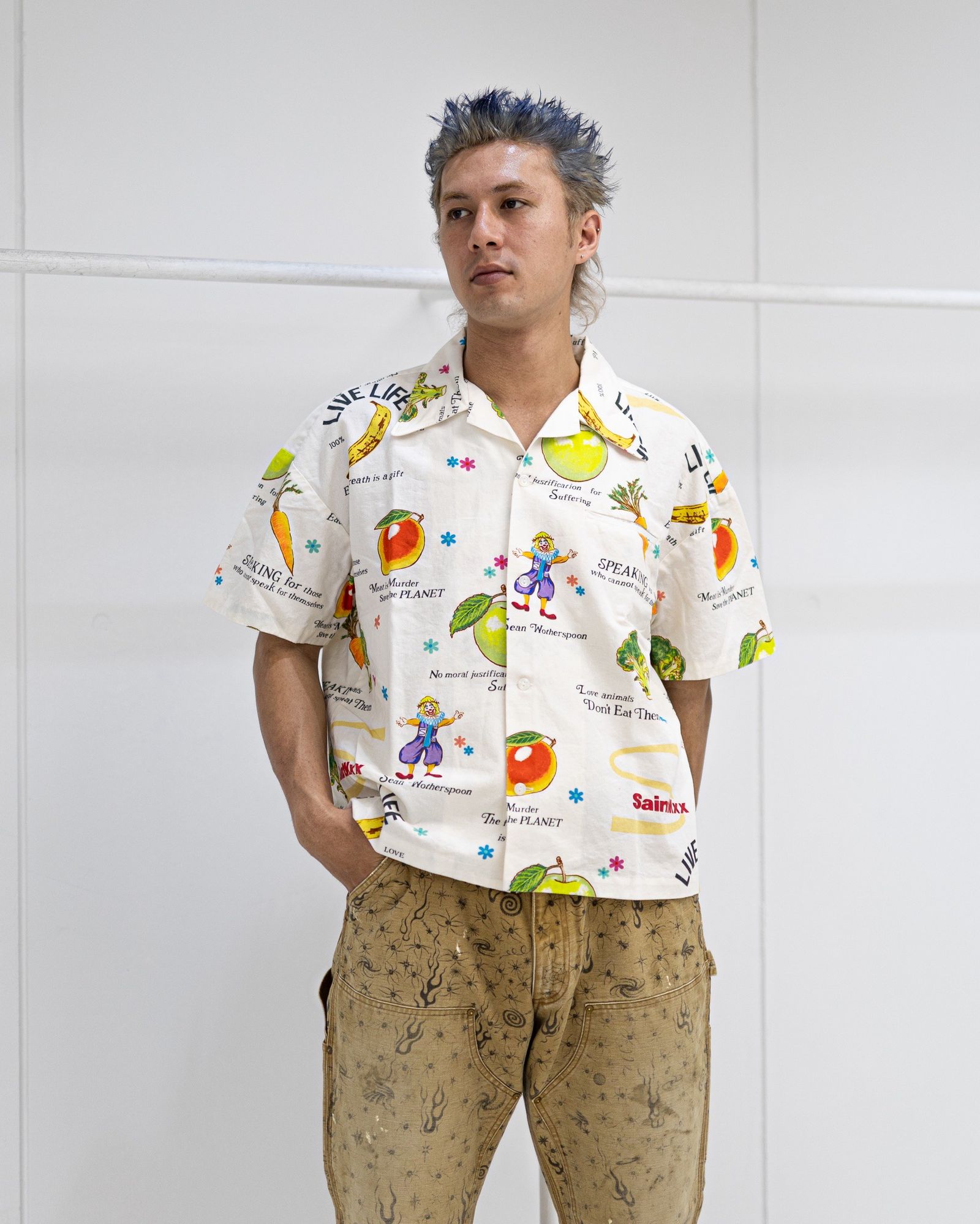 ©SAINT Mxxxxxx × Sean Wotherspoon  “SW_SHORT SHIRT” MARKスタイル！