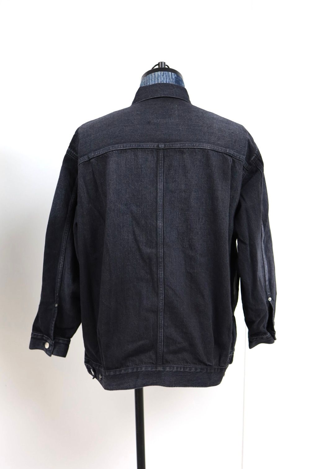 グラフペーパー Selvage Denim Jacket(GU261-20054DB)BLACK_DARK FADE★1月24日(土)発売！