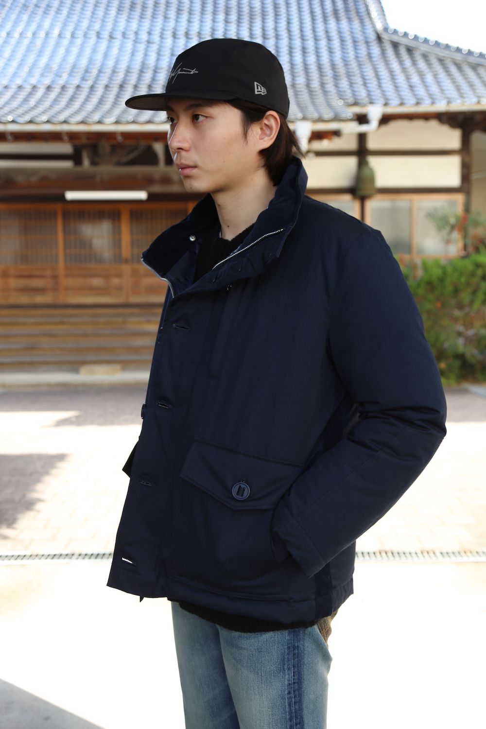 Comme des Garcons Homme 新作 綿ナイロンウェザーブルゾン style.2020.11.22.