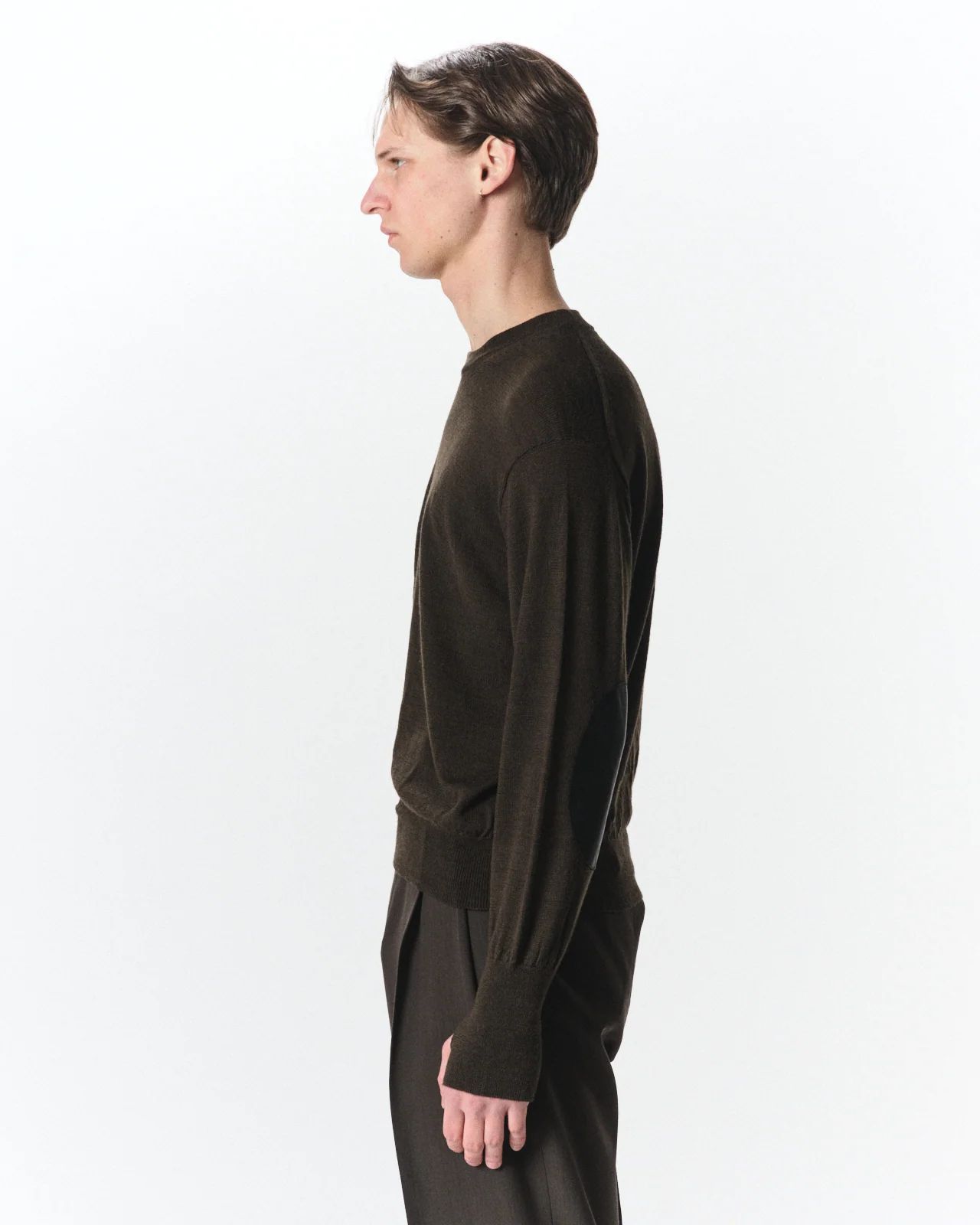 マーカウェア 26AW CREW NECK JUMPER(A26C24SW03C)DARK OLIVE☆新作発売！