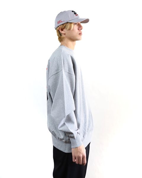 FreshService 24SS CORPORATE PRINTED CREW NECK SWEAT"All Day All Night" style 2024.3.8