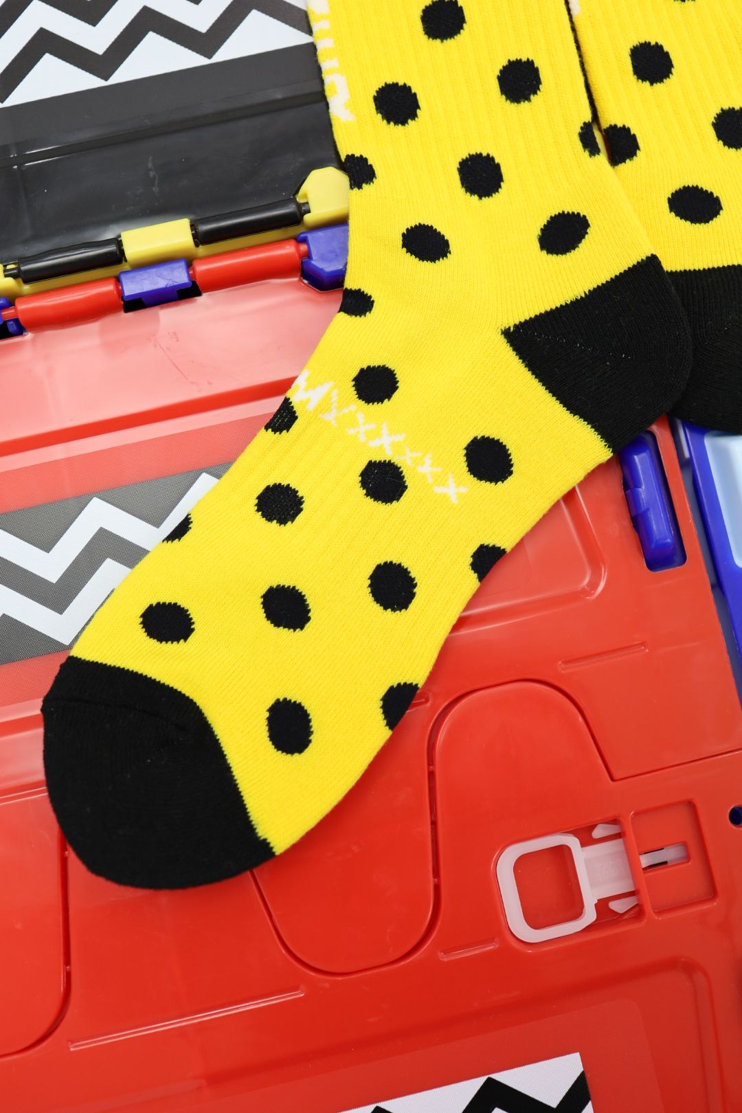セントマイケル 26SS DOT SOCKS(SM-MK8-0000-103)YELLOW★1月10日(土)発売！
