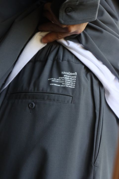FreshService WOOLY CLOTH ANORAK SHIRTスタイル.2022.10.30.