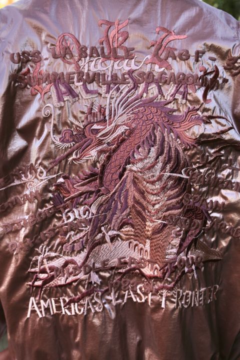 doublet GRADATION CHAOS EMBROIDERY BLOUSON(21SS11BL117) style.2021.1.31.