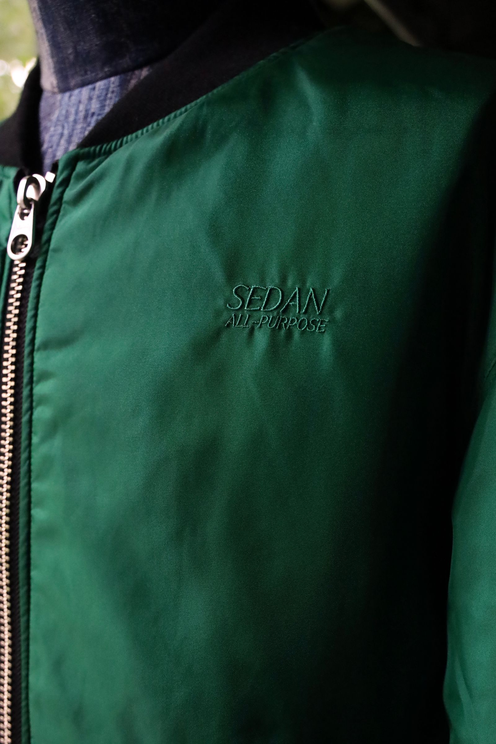 セダンオールパーパス FW24 Reversible CORDURA Flight Jacket(SD24F-JK05) Black × Green☆10月26日(土)発売！