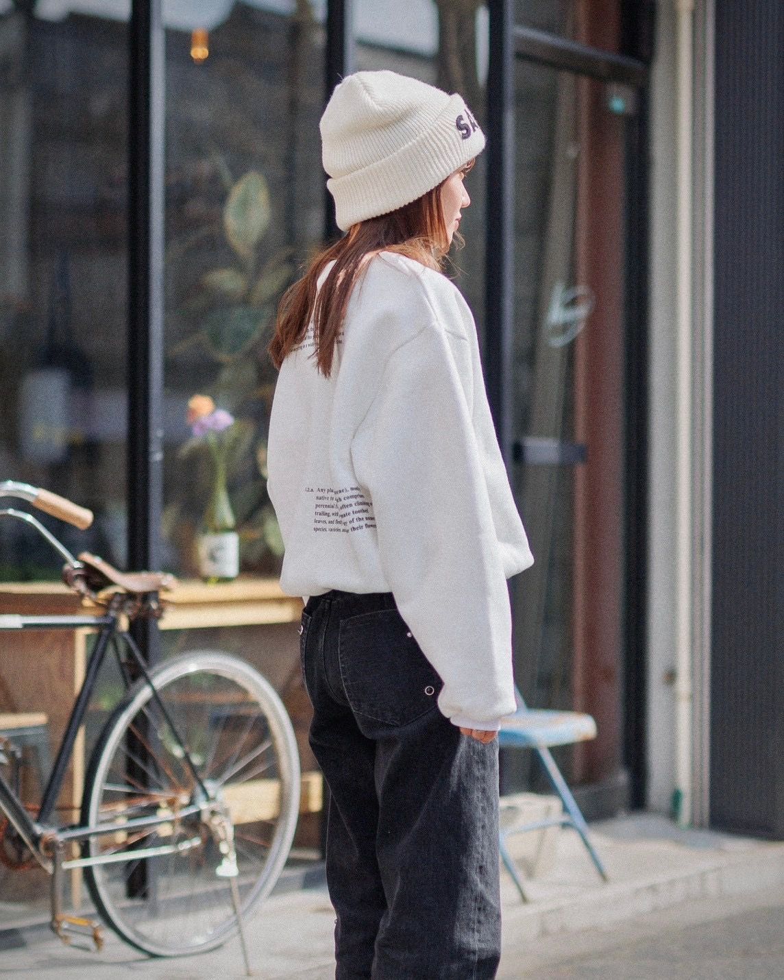 TANAKA - TANAKA SS25 THE SWEATSHIRT *WHITE | mark