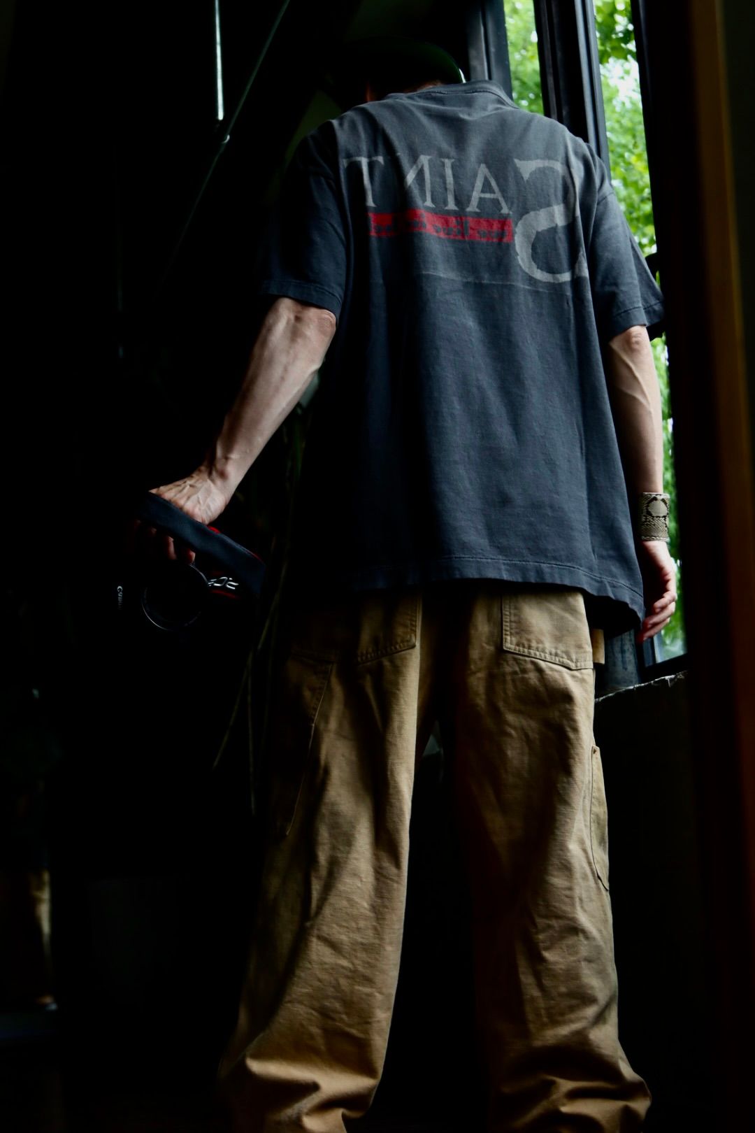 セントマイケル 23SS WE LIVE HELL SS TEEスタイル