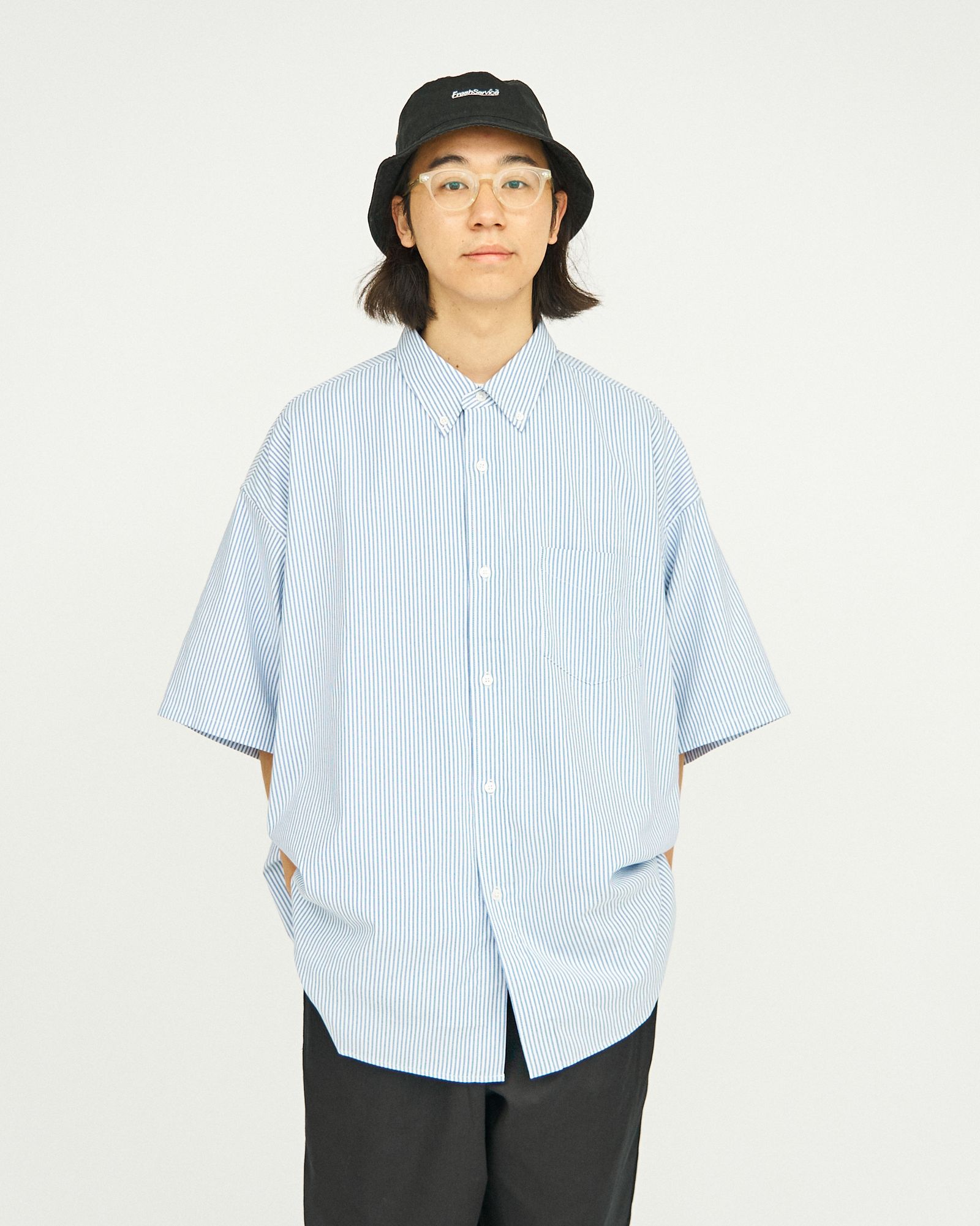 FreshService - フレッシュサービス DRY OXFORD CORPORATE S/S