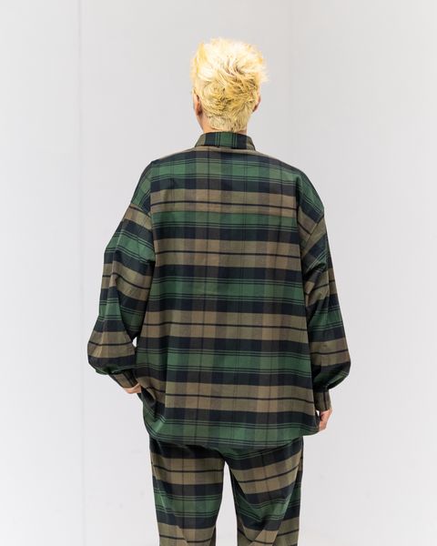 FreshService  FLANNEL CHECK MULTI POCKET SHIRT (GREEN)☆11月15日新作発売！