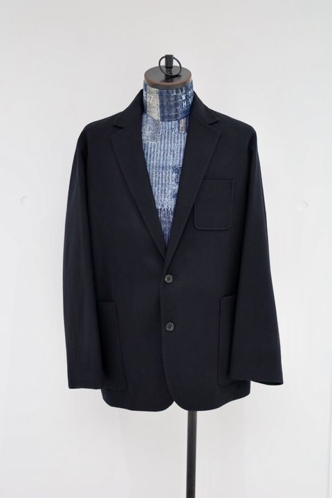 ANOTHER OFFICEアナザーオフィス Santiago Cashmere Sports Jacket(AOEFJK008)Black☆10月10日(金)新作発売！