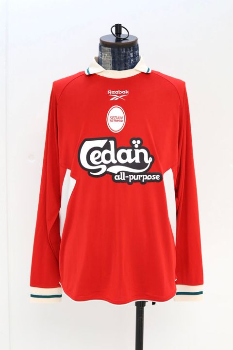 セダンオールパーパス SS26 Reebok /  L/S Game Shirt(SD26S-CT01)Red☆2月7日(土)12:00発売！