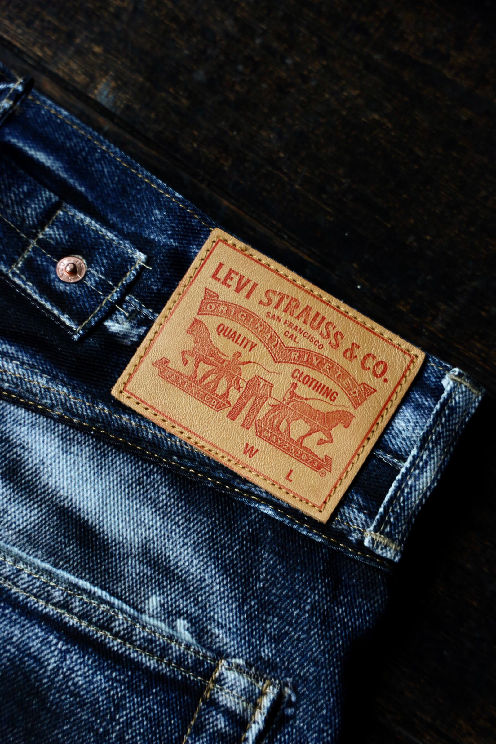 ジュンヤワタナベマン25SS ベルベルジン×Levi's 503BXXトリプルネームパンツ(WO-J905-100) INDIGO☆4月18日(金)発売！