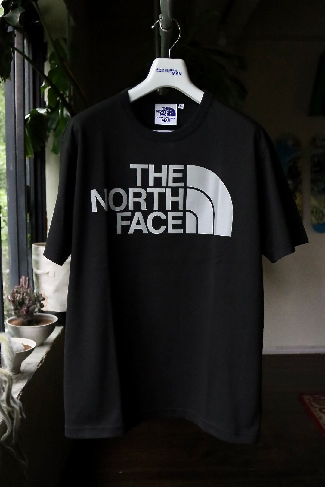 アイジュンヤワタナベマン23SS THE NORTH FACEダブルネームTシャツ(WK-T904-100) ☆5月22日(月)再販！