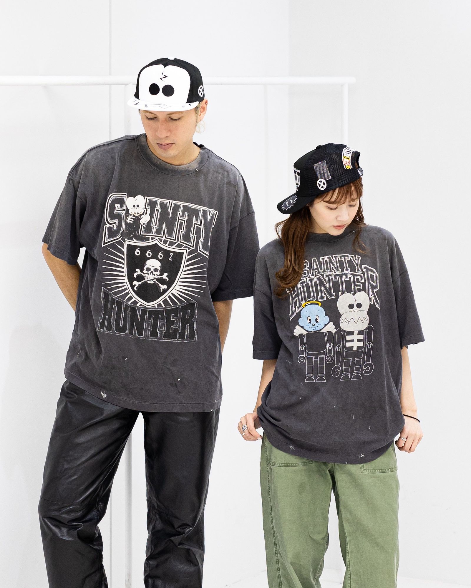 セントマイケル 26SS  SAINTY HUNTER BH_MESH CAP(SM-MK8-0000-C37)BLACK