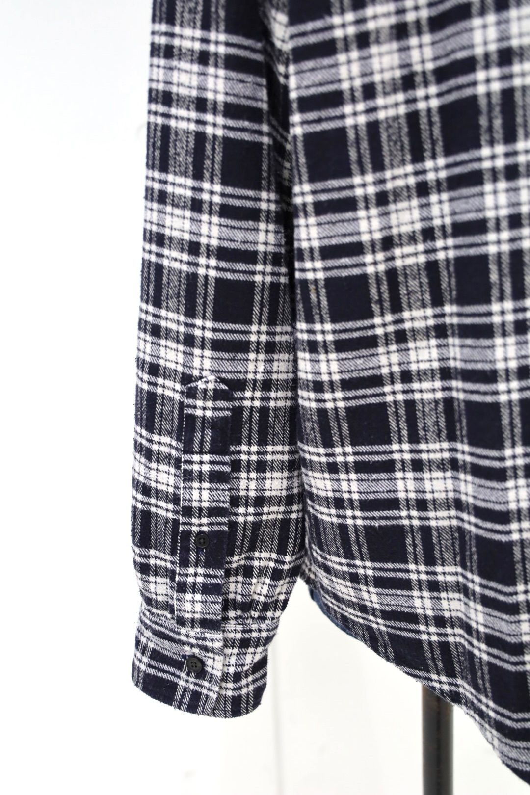 アプレッセ 2026 STYLE2 Vintage Cotton Silk Nep Twill Check Shirts(26AAP-02-08)NAVY☆8月22日(土)発売！