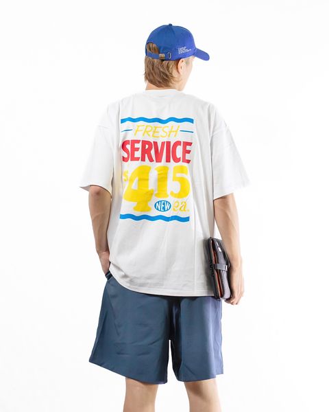 FreshService 新作CORPORATE PRINTED S/S TEE ‘‘SIGN PAINT’’style 2024.7.19