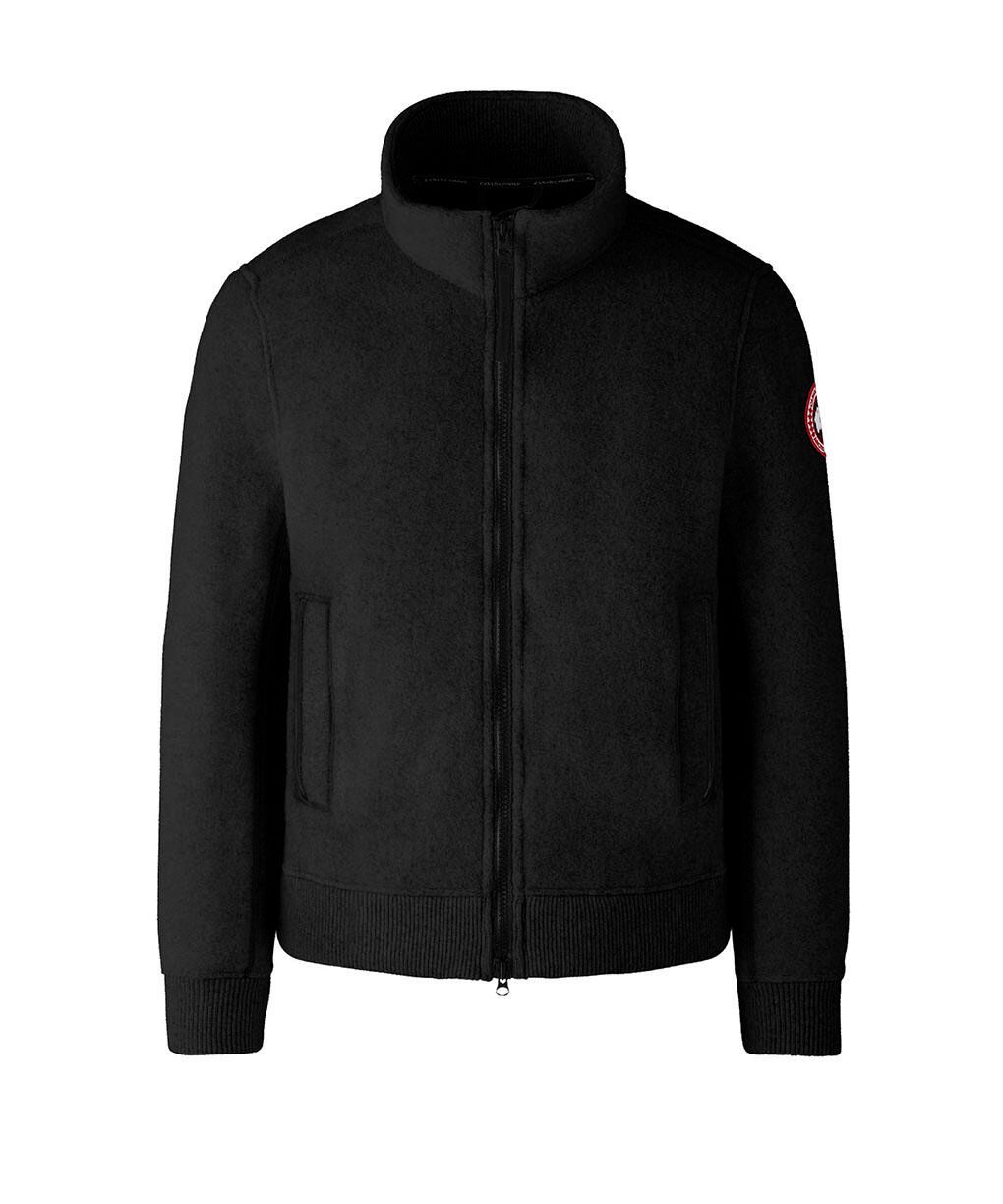 CANADA GOOSE - カナダグース フリースジャケットLawson Jacket Kind Fleece (7049M)BLACK☆カナダグース正規取扱店  | mark