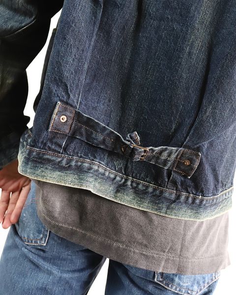 セントマイケル 24SS ベルベルジンコラボデニムジャケット FIRST DENIM JACKET style 2024.4.5