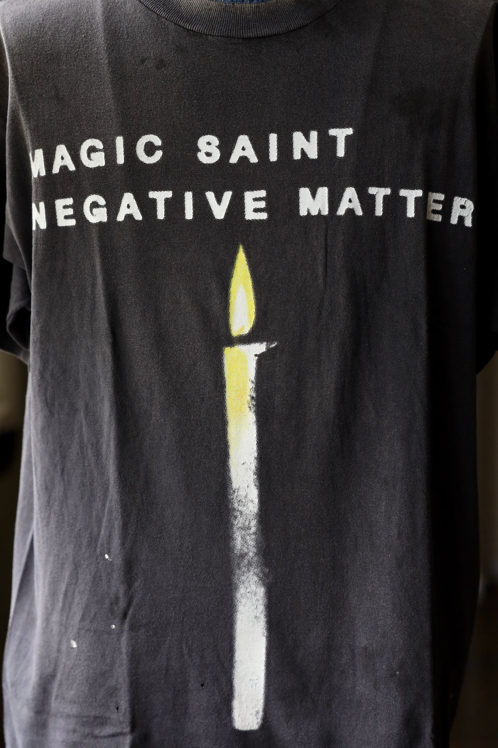 セントマイケル Tシャツ CANDLE SS TEE(SM-HR8-0000-008)BLACK