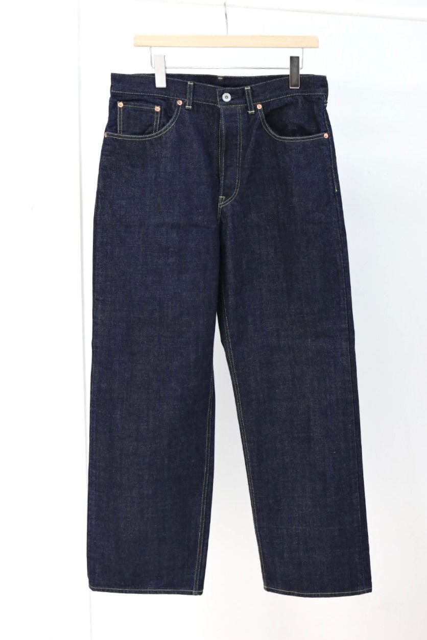 marka マーカ 26SS CLEAN CYLINDER FIT JEANS(M26A10PT02C)INDIGO O.W☆新作発売！