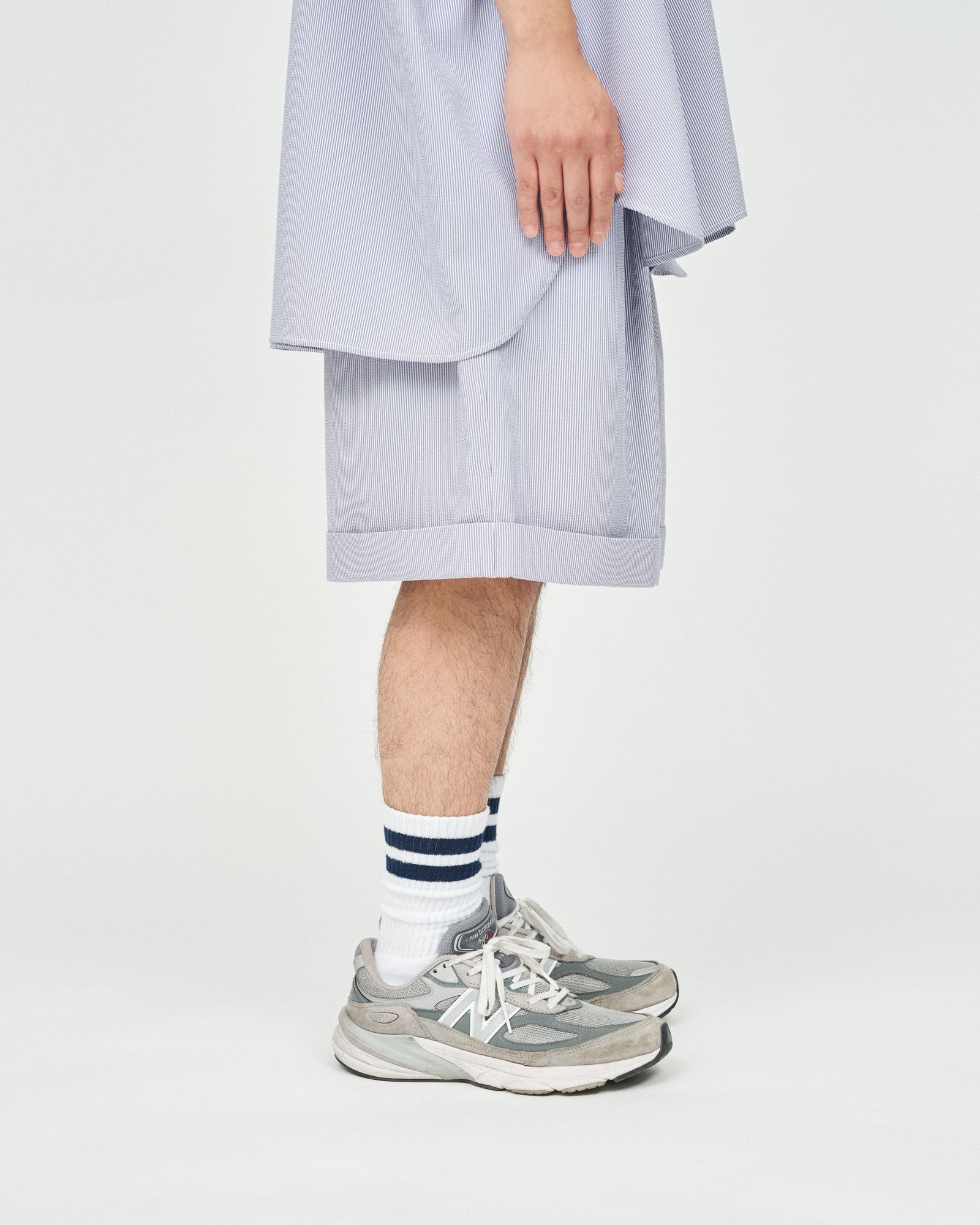 フレッシュサービス SEERSUCKER EASY SHORTS (FSC252-40044)BLUE
