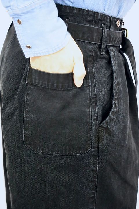 Gurank 26SS CH belted work pantsスタイル2026.3.5.