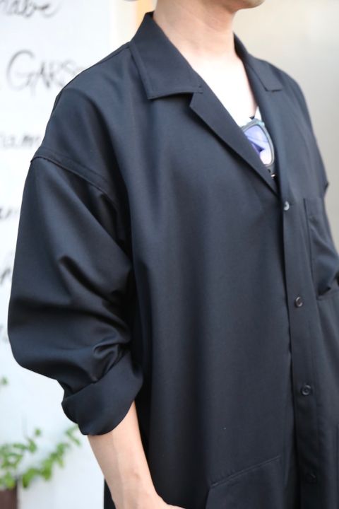 sulvam Gabardine classic shirt Mix style.2020.8.31.