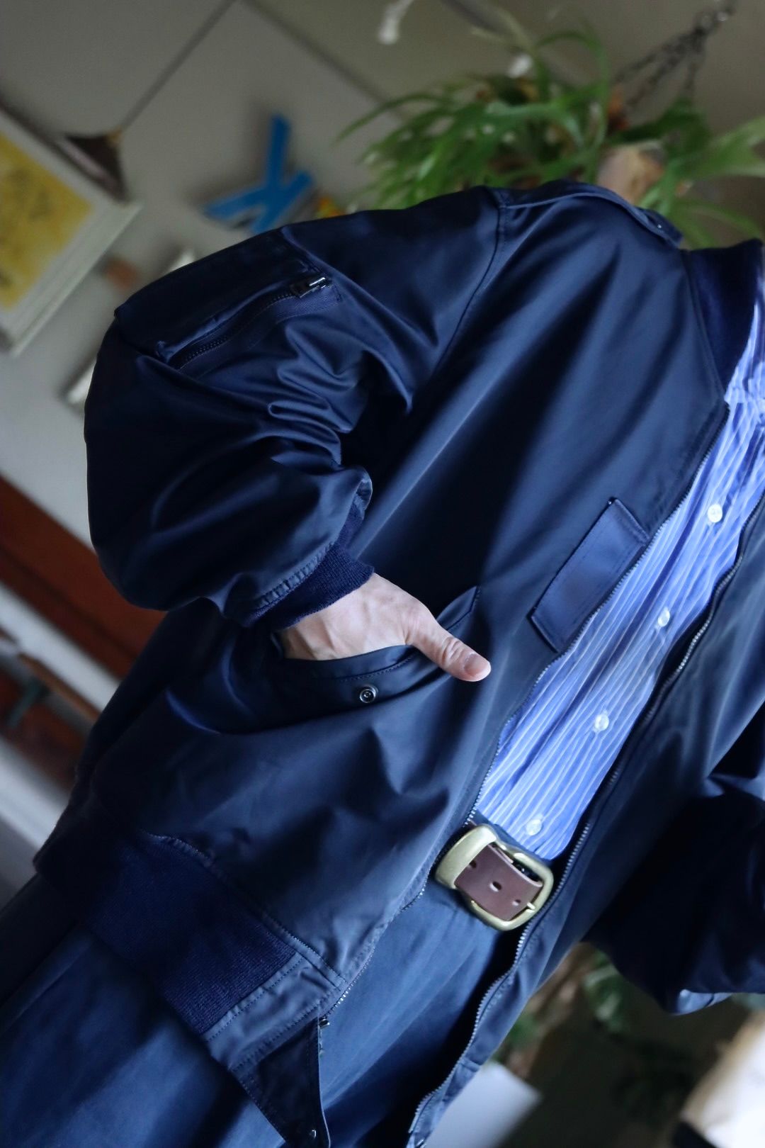 CIOTA 22FW L-2Aフライトジャケット"NVAY"スタイル