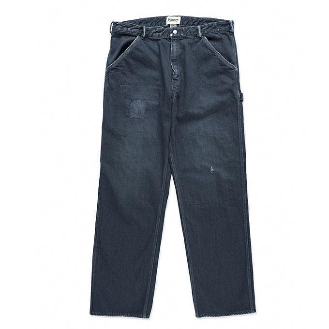 BOW WOW 25FWバウワウ REPAIRED INDIGO PAINTER PANTS(BW252-RIPP)AGED INDIGO★9月13日(土)11:00発売！