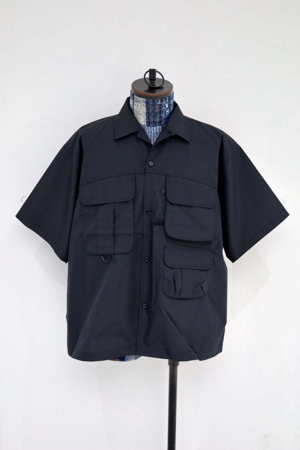 DAIWA PIER39(ダイワピア39) TECH MULTI TOOL POCKET SHIRT S/S SOLID(BE-86026)BLACK☆5月23日(土)新作発売！