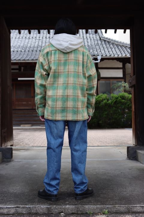 doublet CHECK SHIRT WITH MY DOLL(21AW17SH99) style.2021.10.17.