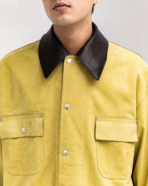 YOKE Nuback Leather Coverall Jacket (YELLOW BEIGE)10月11日(土)新作発売！