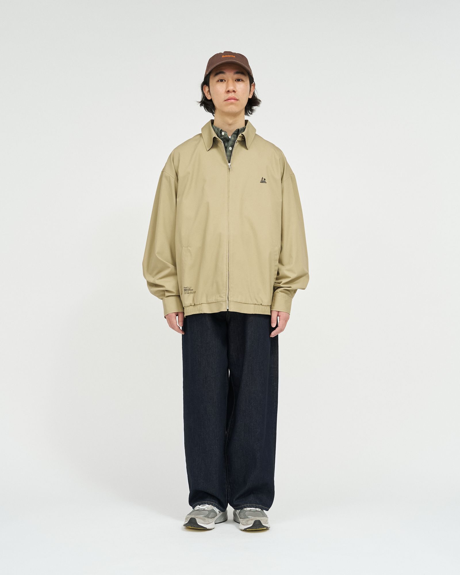 フレッシュサービス MADRAS LINED SWING TOP BLOUSON (FSC261-30294)BEIGE★2月14日(土)発売