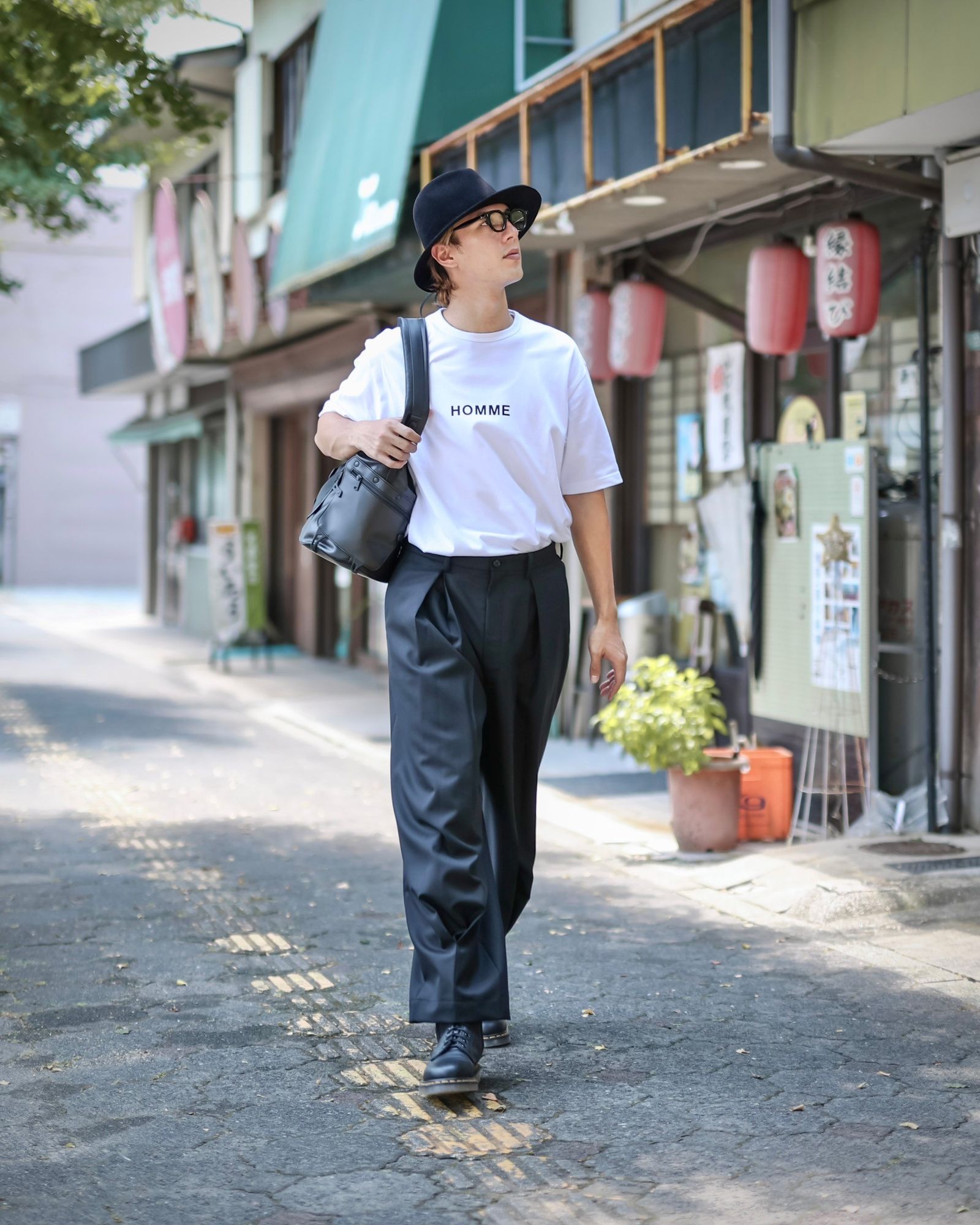COMME des GARCONS HOMME ロゴプリントT MARKスタイル | 5217 | mark
